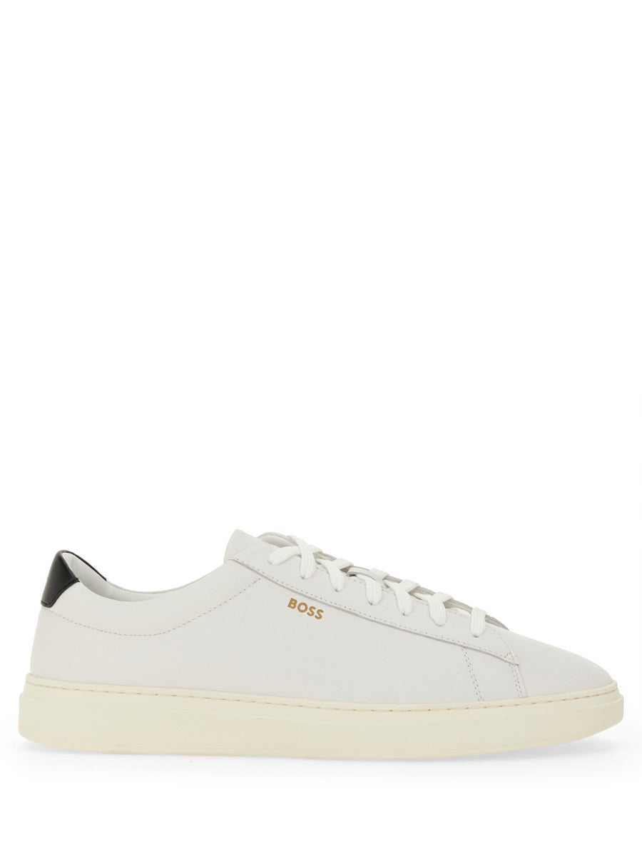Boss Sneakers - White | Wanan Luxury