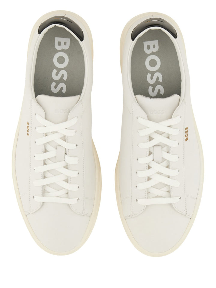 Boss Sneakers - White | Wanan Luxury