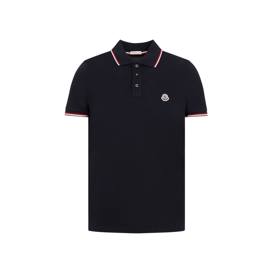 Moncler Polo - Blue | 956f9e0c00483086bce2e464917c19a281f3af9a