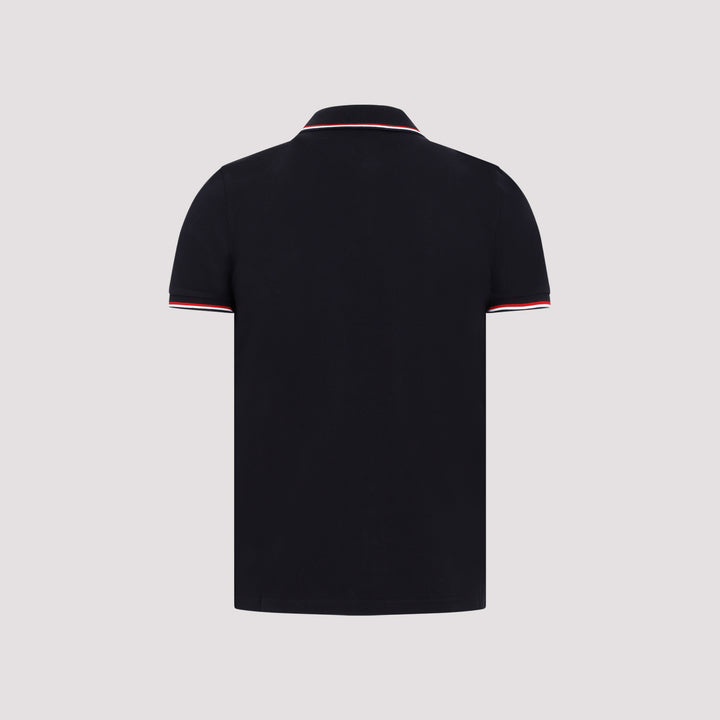 Moncler Polo - Blue | 0344162f500436d23ed4df3235ff676dc6cfe82a