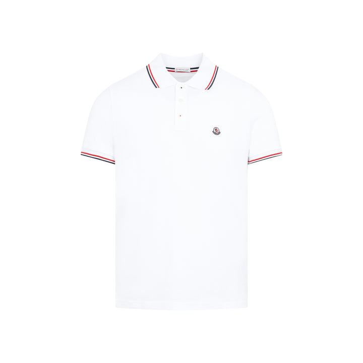 Moncler Polo - White | de7e574d80658446913fcbe7a8afa46c95acaebe