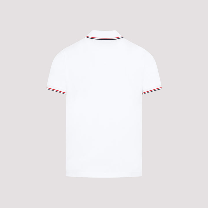 Moncler Polo - White | 539a8b061e549c2e80058043cc85a66cdc43ea56