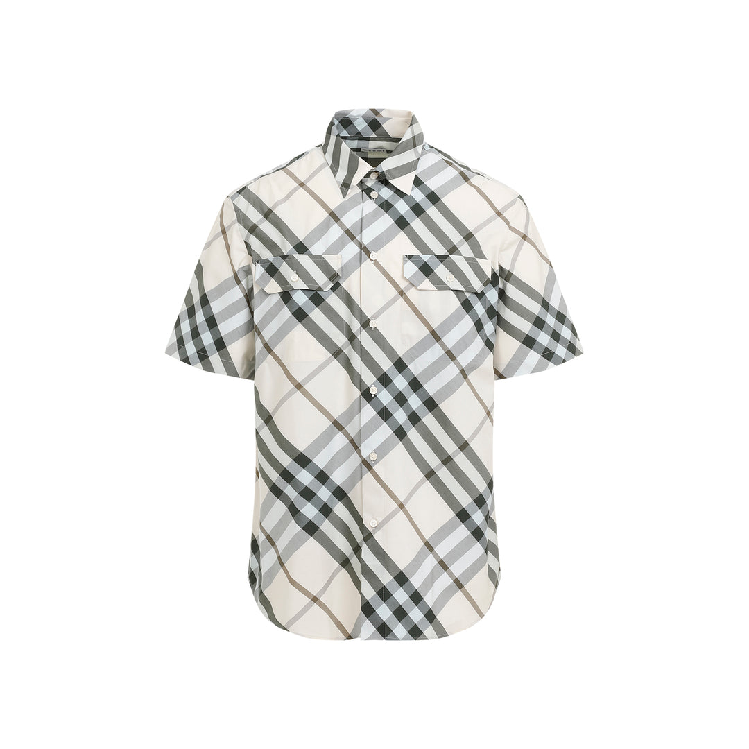 Burberry Shirts - Green | 633739b35cf1d14b479e25a169c29775ea75d06a