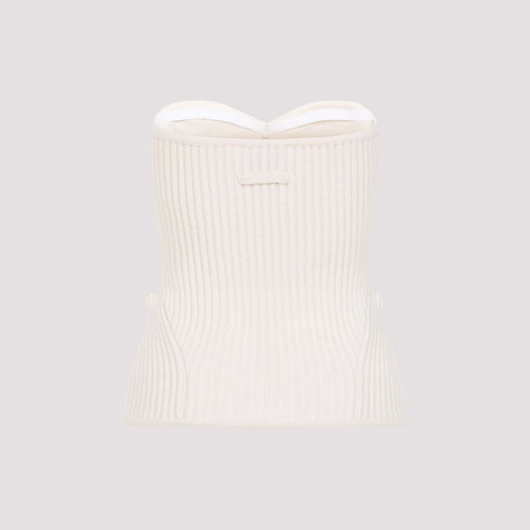 Jean Paul Gaultier Tops - White | 5a67d7114fff1bef226e8a9b176b91053d53618e