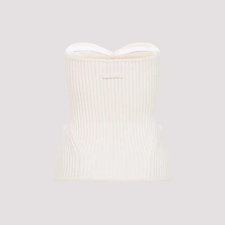 Jean Paul Gaultier Tops - White | 5a67d7114fff1bef226e8a9b176b91053d53618e