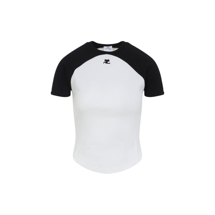 Courreges T-shirts - White | 287b755c42cd21fcad2bfeb56336980bf525c6d0