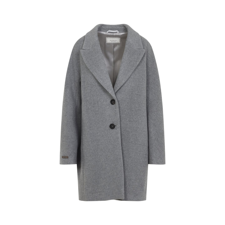 Peserico Double breasted & peacoat - Grey | 447a3444cc32d39df979f52803ba3c1f18b20535