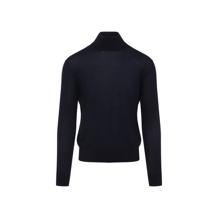 Saint Laurent Turtle neck - Blue | 5c9efd66849b4738cbed0f01af08e38b361b100c