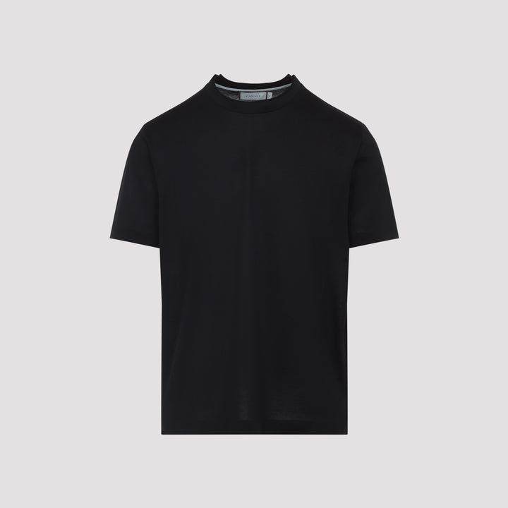 Canali T-shirts - Black | c1f95d59e0aebe40ae90941d85e93e8c46f8b653