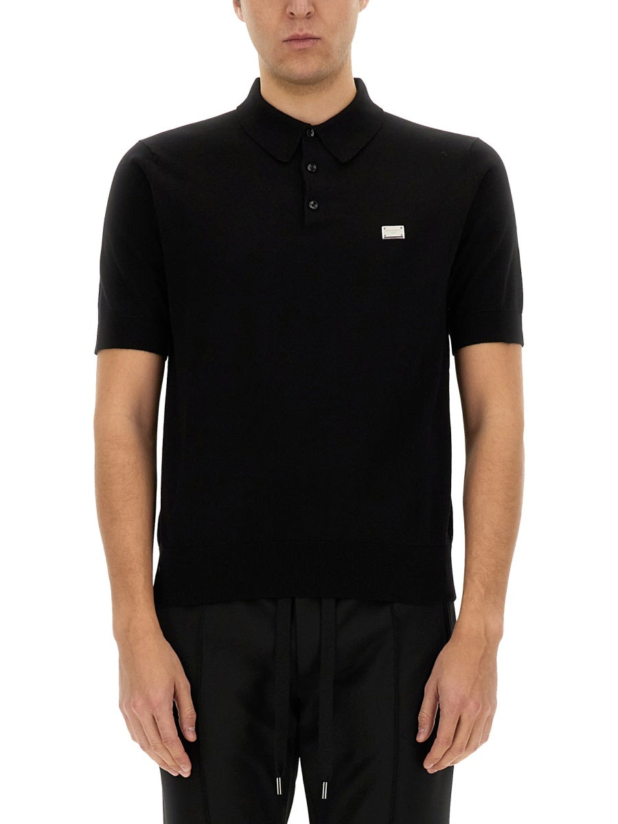 Dolce & Gabbana Polo - Black | Wanan Luxury