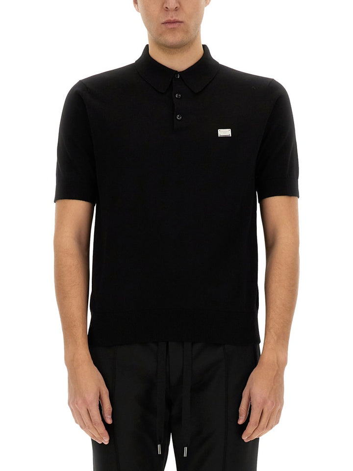 Dolce & Gabbana Polo - Black | Wanan Luxury
