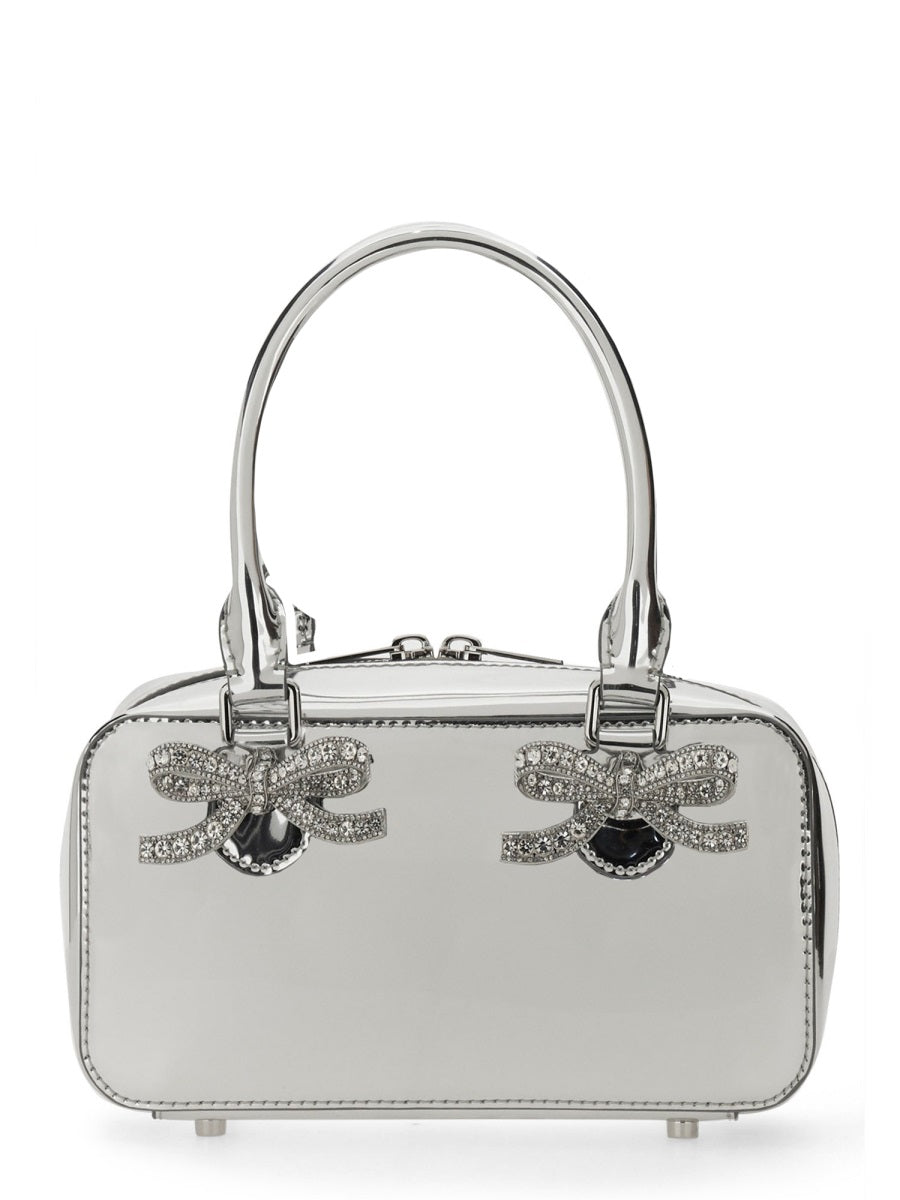 Self-Portrait Hand Bags - Silver | Wanan Luxury