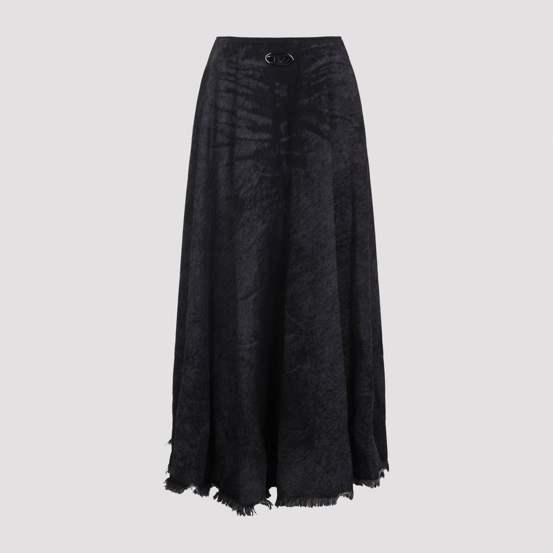 Diesel Midi skirts - Black | d00f421523fa9b64c0c6fa6265b60201ec3d1ae5