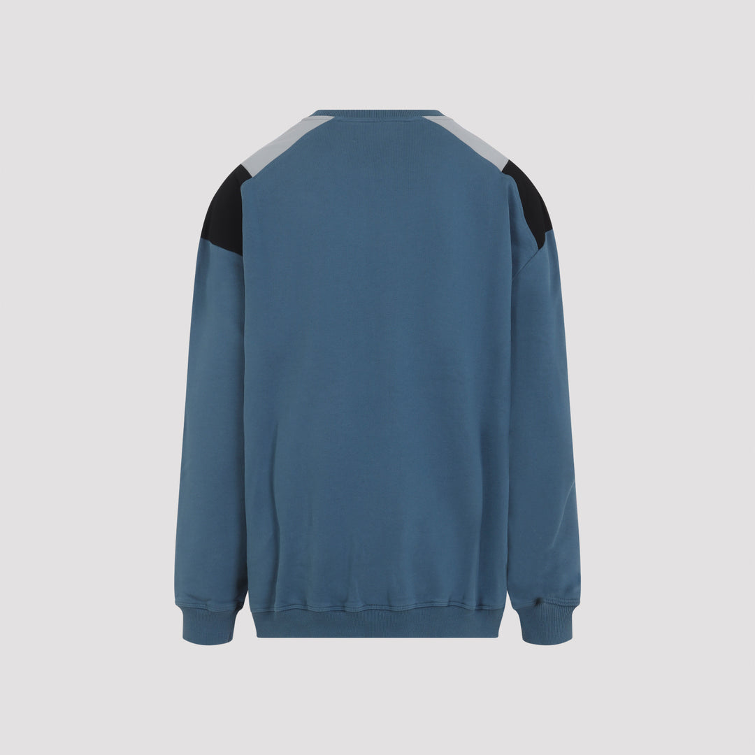 Martine Rose Sweatshirts - Blue | 53ff0e64351623fb2254885c3e5dd5903e1bd799