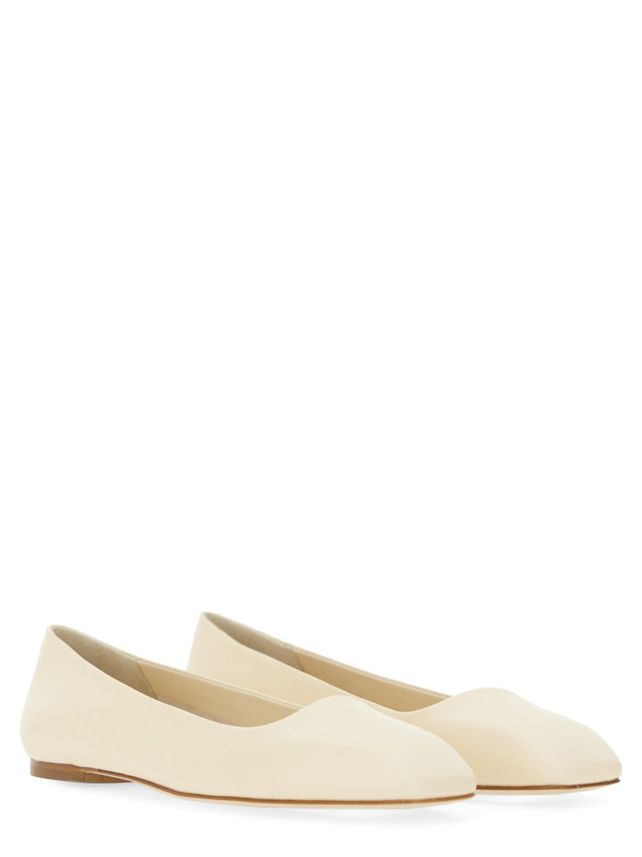 Aeyde Flat Shoes - White | Wanan Luxury