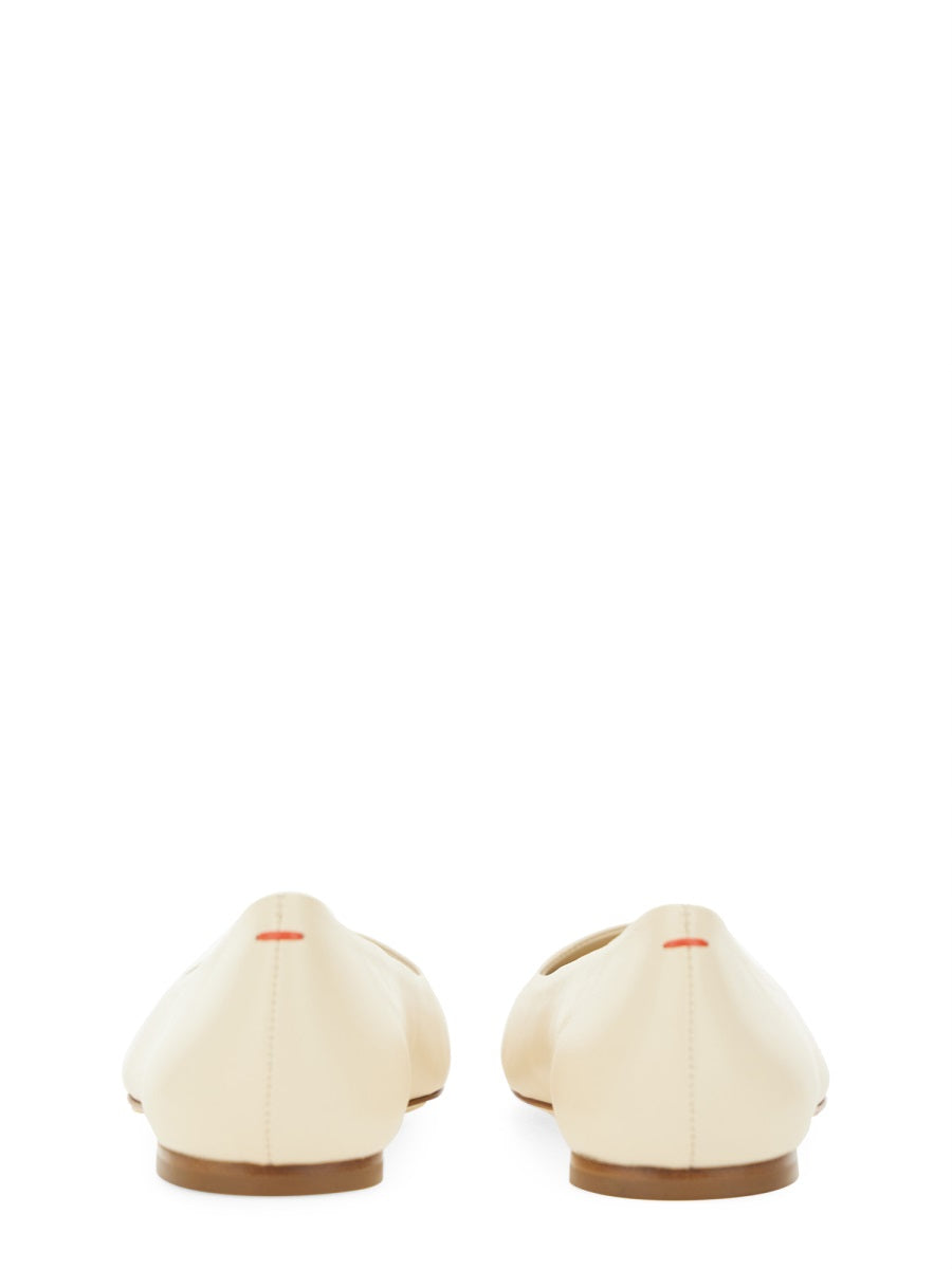 Aeyde Flat Shoes - White | Wanan Luxury