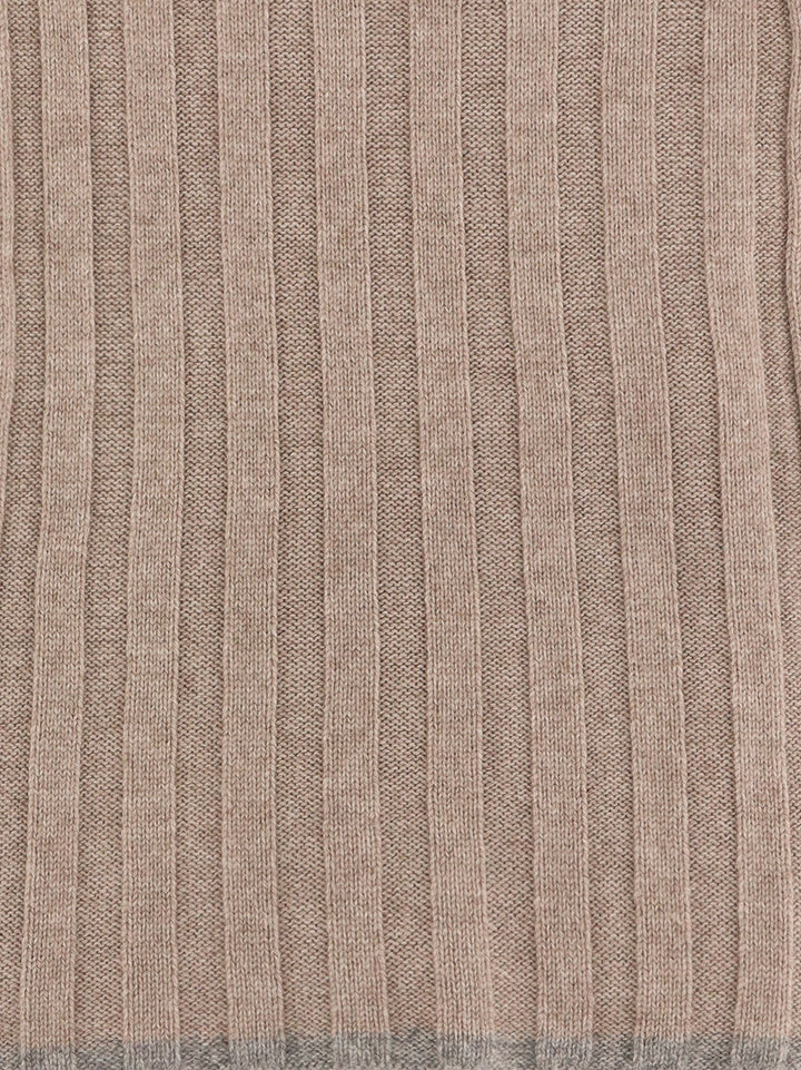 Brunello Cucinelli Scarfs - CORTECCIA GRIGIO CHIARO | b2f63aa55d25ea11c2ecef632747a809f75b0e0b