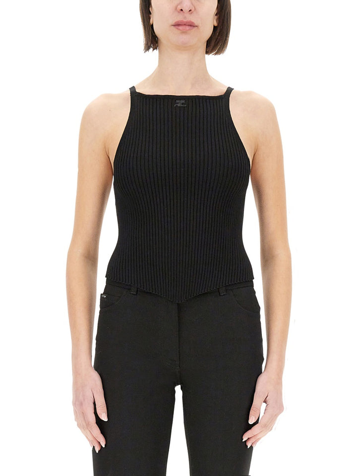 Courrèges Tops - Black | Wanan Luxury