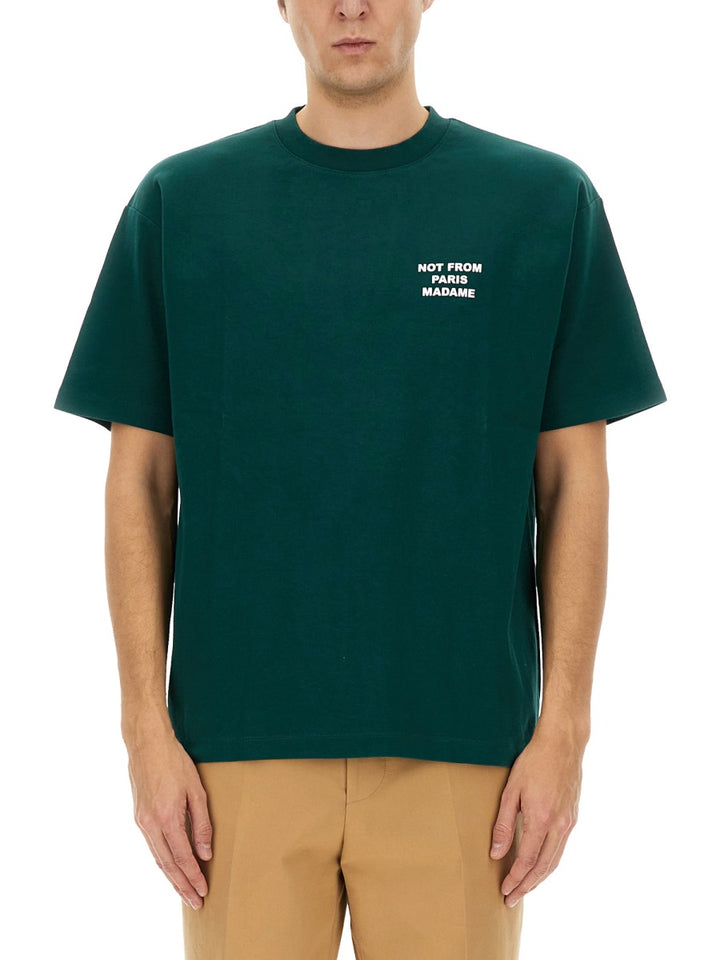 Drôle De Monsieur T shirts - Green | Wanan Luxury