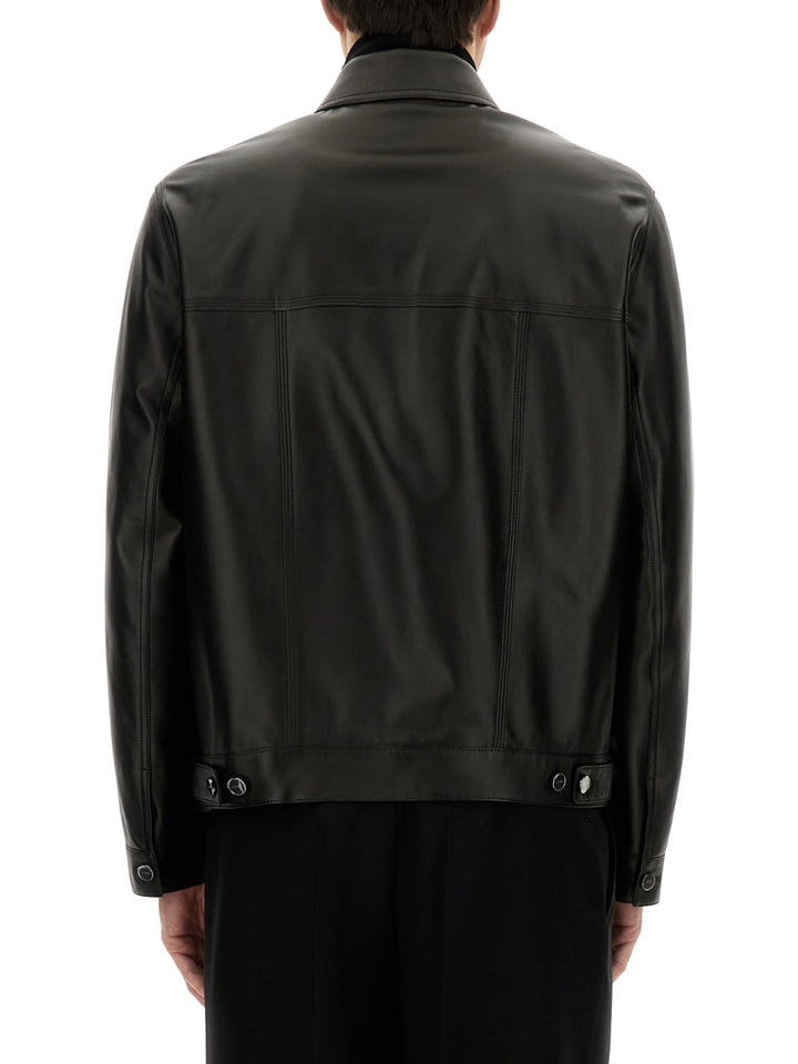 Fendi Leather Jackets - Black | Wanan Luxury