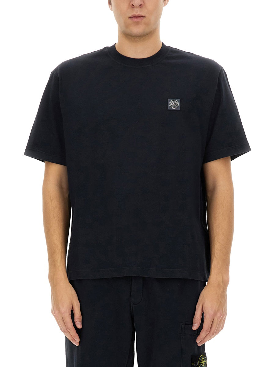 Stone Island T shirts - Blue | Wanan Luxury