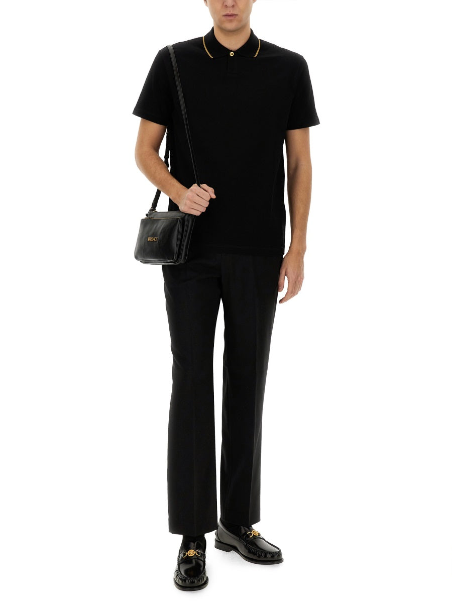 Versace Polo - Black | Wanan Luxury