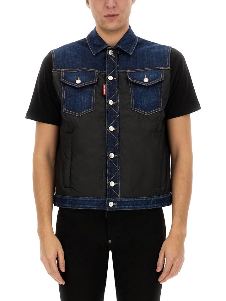 Dsquared2 Gilet - Blue | Wanan Luxury