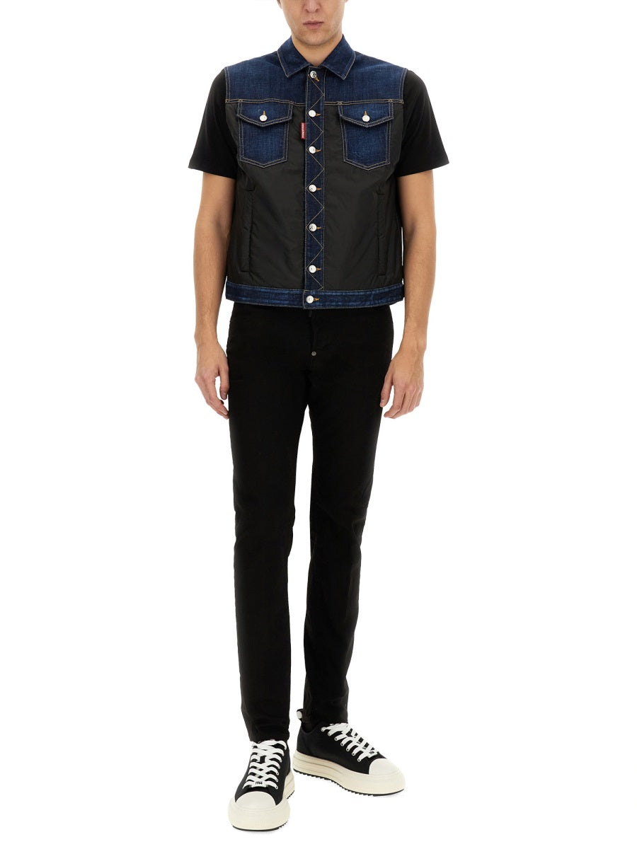 Dsquared2 Gilet - Blue | Wanan Luxury
