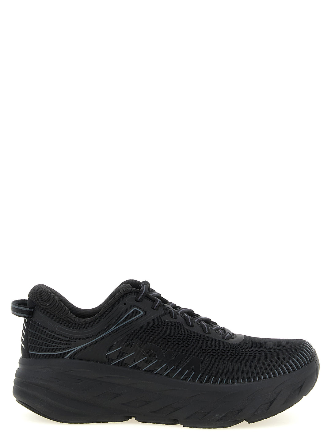 Hoka One One Bondi L Sneakers - Black | 031e6769841f8151405701124601b21d828a6477