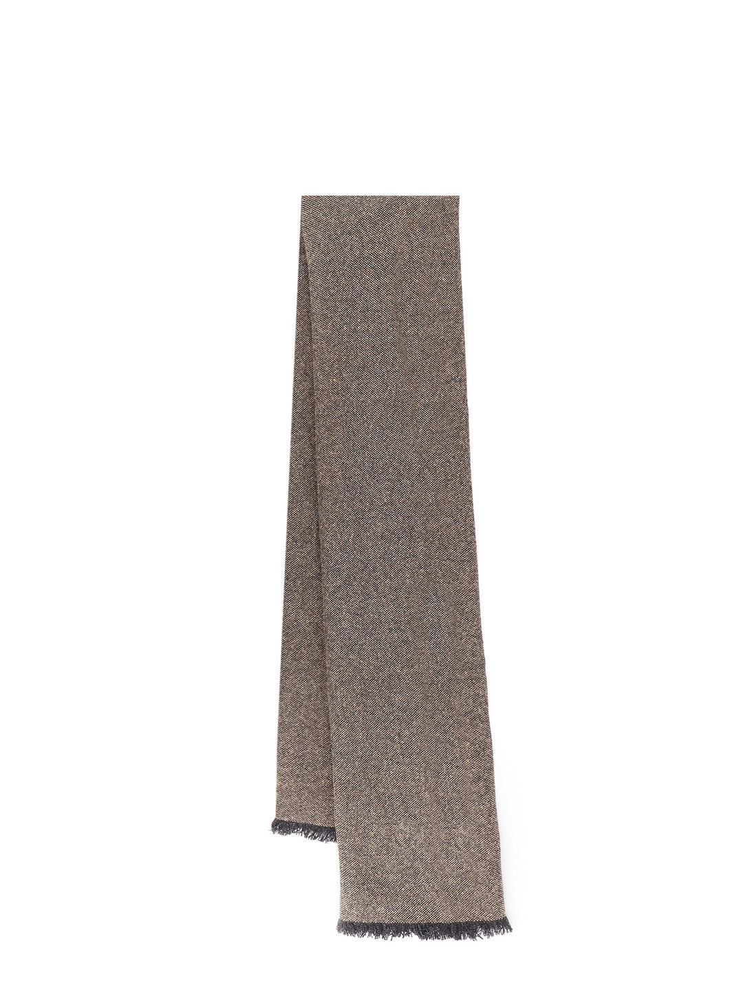 Brunello Cucinelli Scarfs - BROWN+ANTRACITE | 09c35eae2def47876dbfc81dd1ab46eed2ee120c