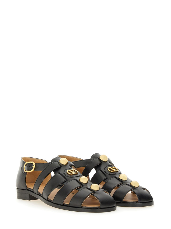 Valentino Garavani Sandals - Black | Wanan Luxury