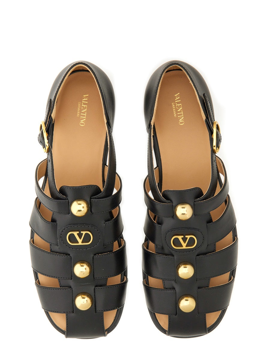 Valentino Garavani Sandals - Black | Wanan Luxury