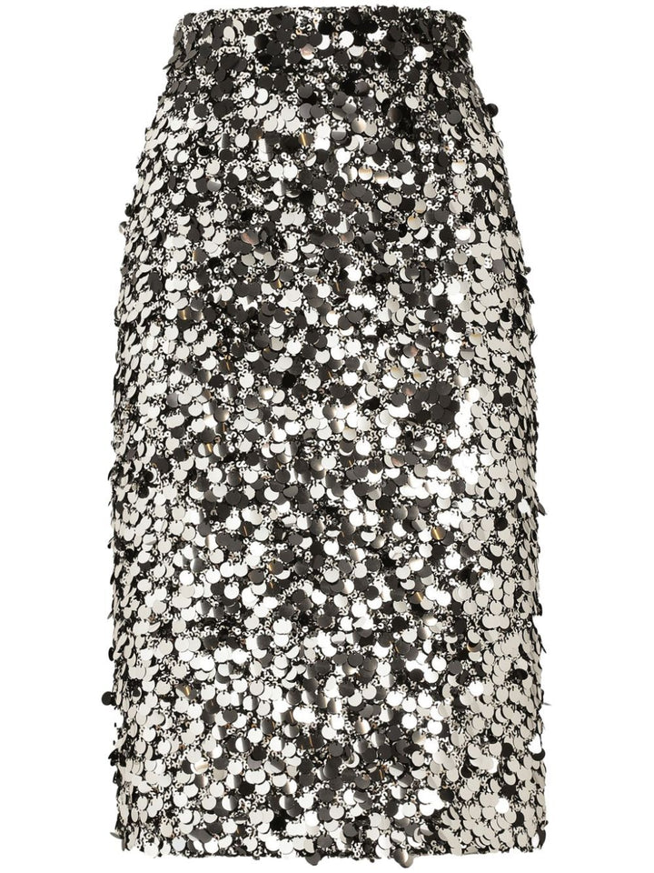 Dolce & Gabbana Midi skirts - Metallic | 182e8495b1e73b83eef653e23bebc0222b5048e6