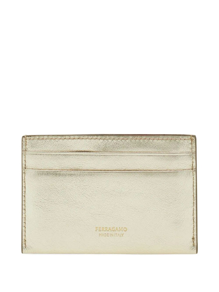 Ferragamo Credit card cases - Metallic | 317d8247fd918256e5fc7e6dbbc7d37a2d73d3b1