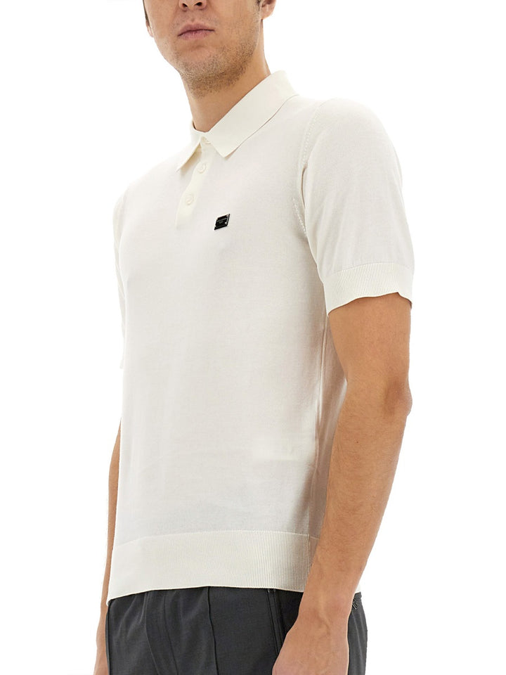 Dolce & Gabbana Polo - White | Wanan Luxury