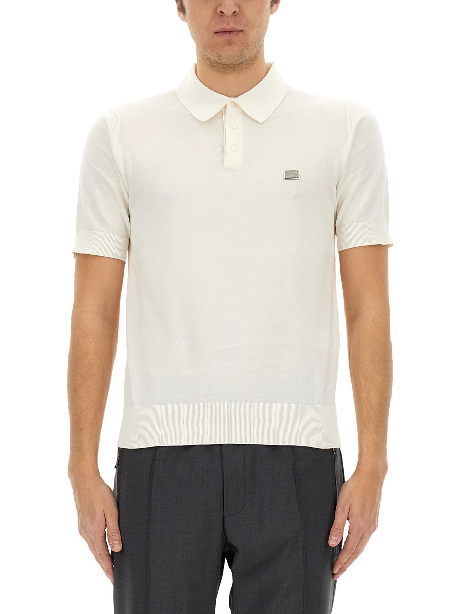 Dolce & Gabbana Polo - White | Wanan Luxury