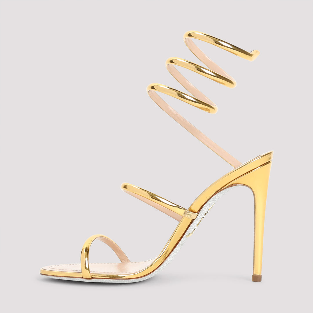 Rene` Caovilla Sandals - Metallic | 75c9cfd70ff058d63373a637c086dabcb5a8c289