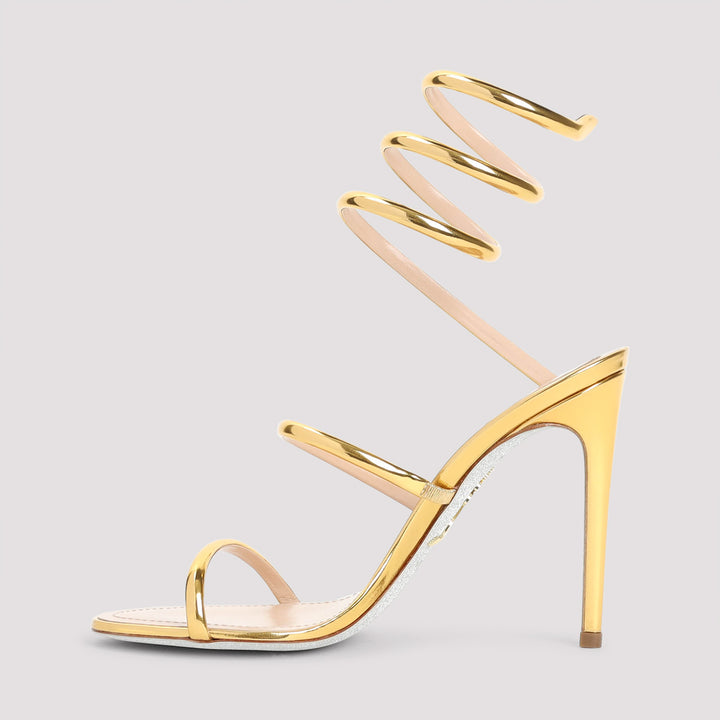 Rene` Caovilla Sandals - Metallic | 75c9cfd70ff058d63373a637c086dabcb5a8c289