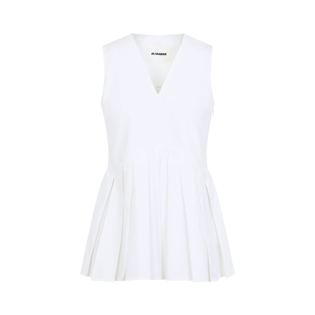 Jil Sander Tops - White | 52ae68aeecaac27c3bb5f623f48403409b3122e6