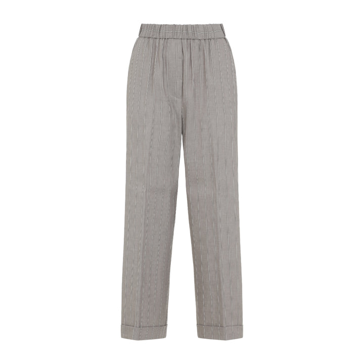 Peserico Regular & straight leg - Brown | 213025667f1444be6468e4ee0967240fb8f07442