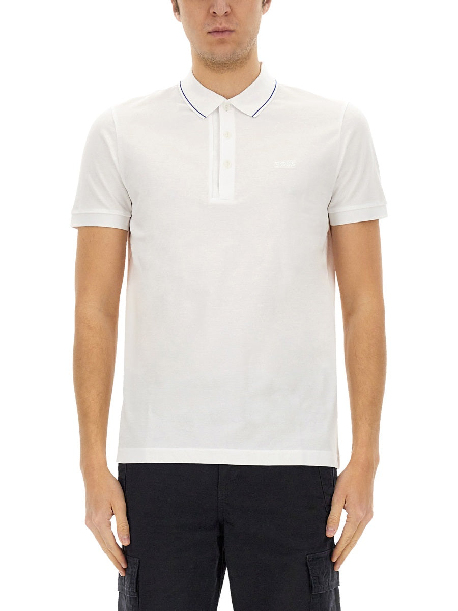 Boss Polo - White | Wanan Luxury
