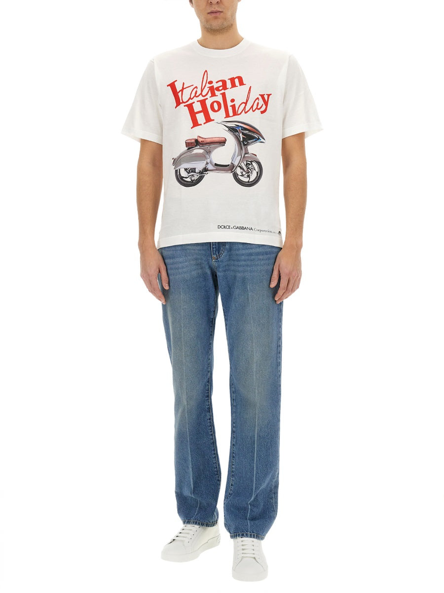 Dolce & Gabbana T shirts - White | Wanan Luxury