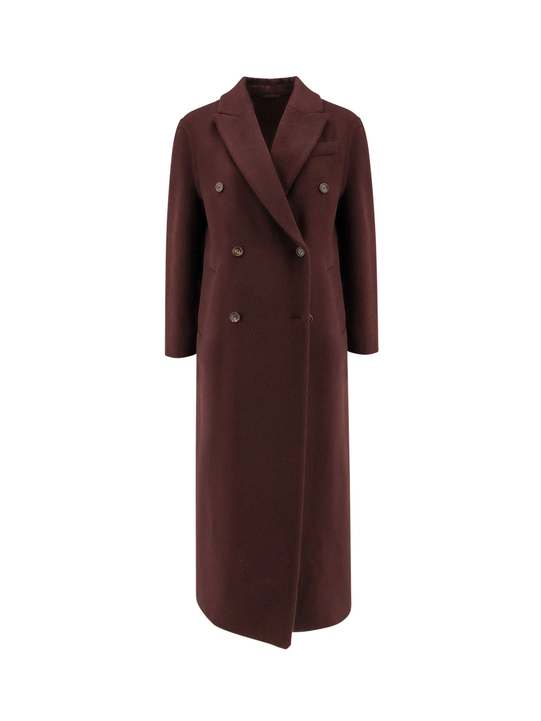 Brunello Cucinelli Coats - Red wine | 4d2268f0665e7ca9969f1116d01567836685833e