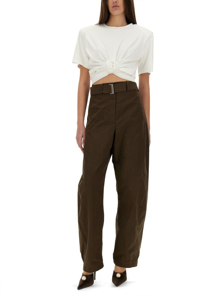 Magda Butrym Pants - Brown | Wanan Luxury
