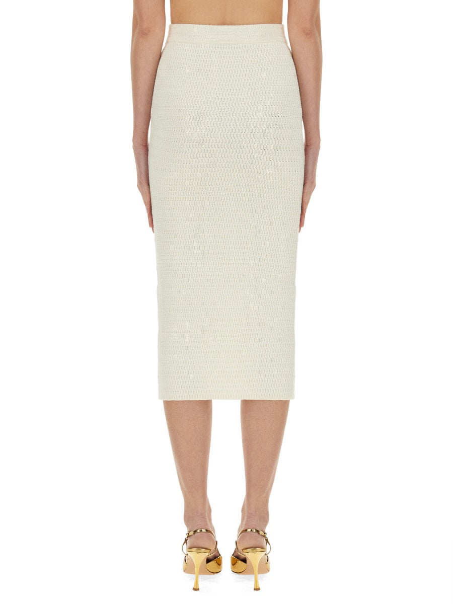 Self-Portrait Skirts - White | Wanan Luxury