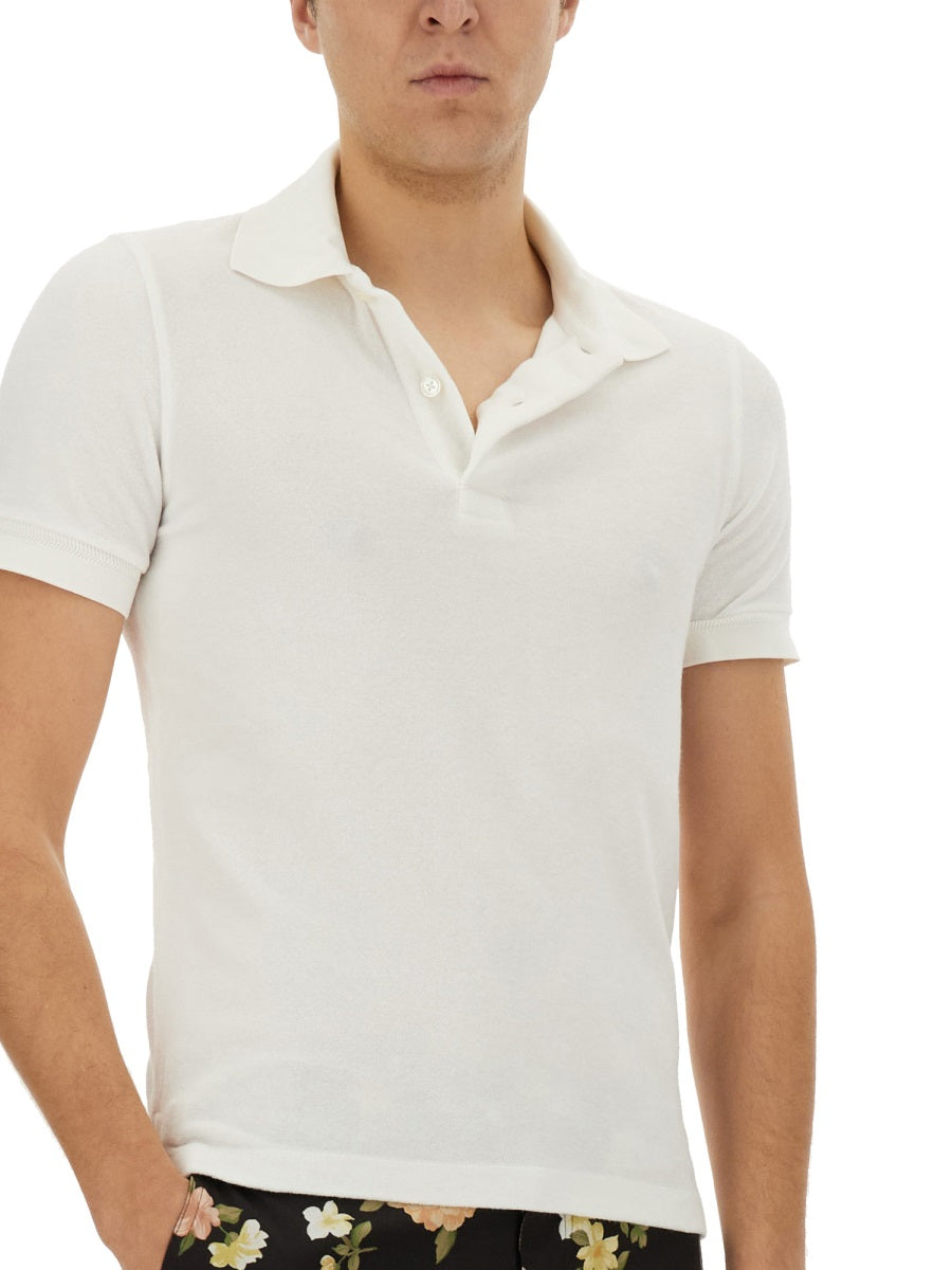 Tom Ford Polo - White | Wanan Luxury