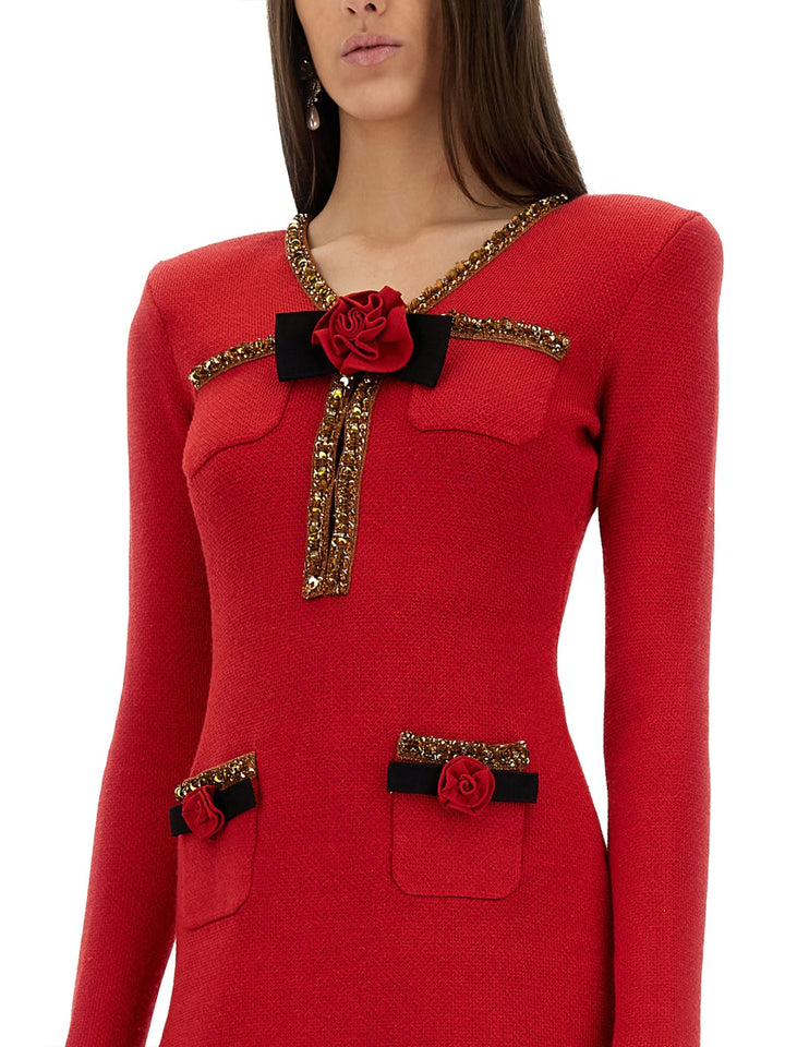 Self-Portrait Suits & Dresses - Red | Wanan Luxury