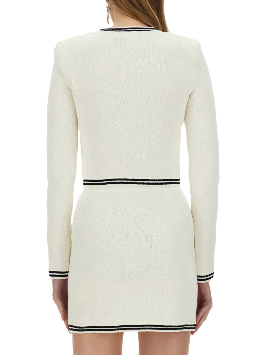 Self-Portrait Jackets - White | Wanan Luxury