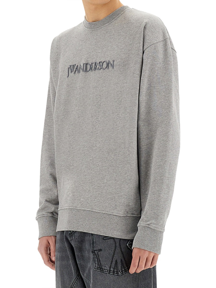 JW Anderson Sweatshirts - Grey | Wanan Luxury