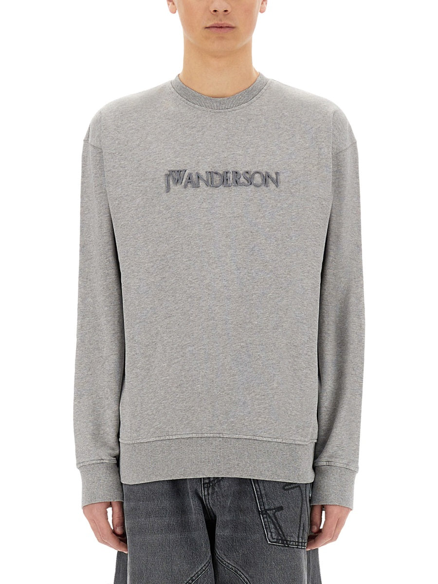 JW Anderson Sweatshirts - Grey | Wanan Luxury